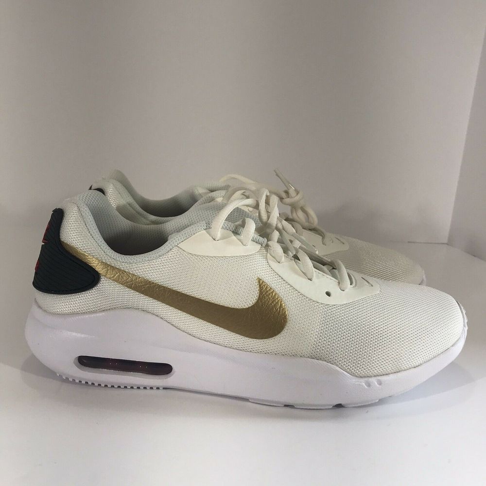 WMNS Nike Air Max Oketo Sail/Metallic Gold/Gym Red